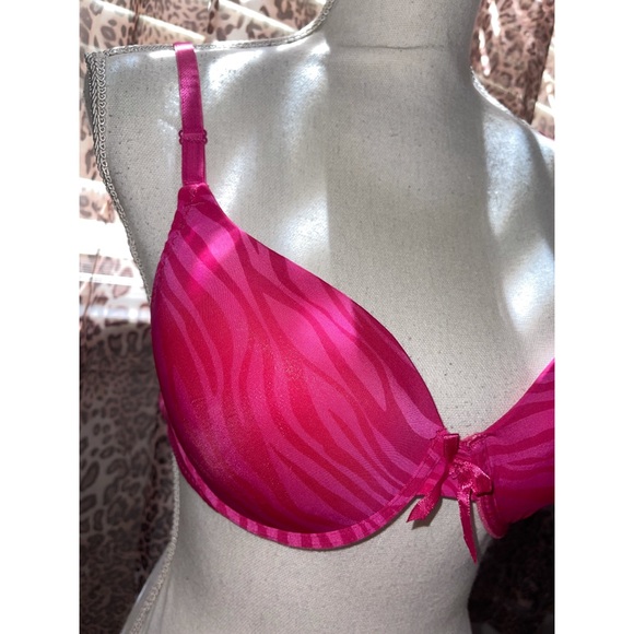Women’s Dark Pink Zebra Bra 💖 - Picture 4 of 15